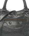Arena Lambskin Classic Hardware Medium Le City Black