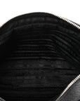 Vitello Daino Soft Camera Crossbody Black