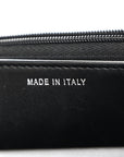 Caviar Quilted CHNL 19 Wallet On Chain WOC Black White