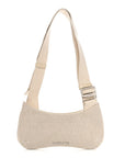 Grosgrain Le Bisou Crossbody Greige