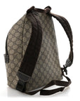 GG Supreme Monogram Margaux Calfskin Childrens Day Backpack Beige Ebony Cocoa Dark Chocolate