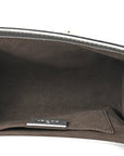 Galassia Small Padlock Shoulder Bag Argento