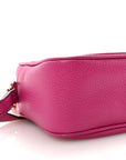 Cellarius Calfskin Small Soho Disco Bag Bright Bouganville