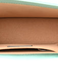 Satin Pearl Varenne Shoulder Bag Green