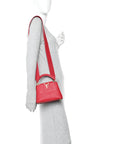 Taurillon Mini Capucines Scarlet