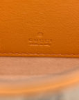 GG Supreme Monogram New Sakai Calfskin Mini Padlock Top Handle Shoulder Bag Beige Ebony Mystic White Sun Oil