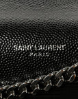 Grain De Poudre Medium Classic Monogram Kate Tassel Satchel Black