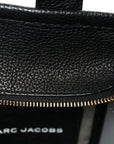 Grained Calfskin Small The Tote Bag Black