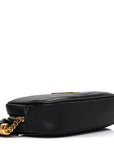 Grain De Poudre Matelasse Monogram Mini Lou Camera Bag Black