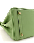 Epsom BIRKIN 30 Vert Criquet