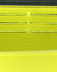 Vitello King FF Lines Embossed Baguette Soft Trunk Wasabi
