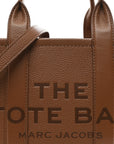 Grained Calfskin Small The Tote Bag Argan Oil