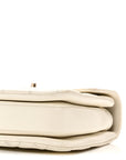 Lambskin Quilted Small Trendy CC Dual Handle Flap Bag White