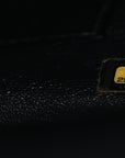 Caviar Quilted Large Business Affinity Flap Black