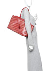 Goyardine Bellechasse Biaude MM Tote Red