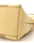 Monogram Jumbo GG Textured Dollar Calfskin Medium Ophidia Shopping Tote Beige Banana