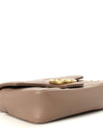Calfskin Matelasse Super Mini GG Marmont Shoulder Bag Porcelain Rose