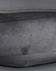 Baby Drummed Calfskin Micro Luggage Kohl