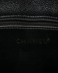 Caviar CC Flap Shoulder Bag Black