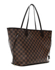 Damier Ebene Neo Neverfull MM Rose Ballerine