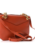 Calfskin Mount Envelope Bag Maple