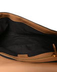 Nappa FF 1974 Embossed Baguette Miele Scuro