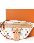 LV X TM Monogram Multicolor High Rise Bumbag White