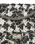 Tweed Camellia Quilted 2.55 Reissue 226 Flap Ecru