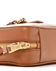 Nappa Small Beau Top Handle Bag Cognac