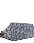 Denim Vitello Grace FF Mini By The Way Boston Bag Blue