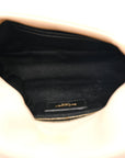 Lambskin Quilted Toy Loulou Puffer Monogram Chain Satchel Dark Beige