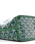 Goyardine Reversible Mini Anjou Green