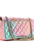 Metallic Goatskin Quilted 2.55 Reissue 225 Flap Multicolor