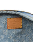 Monogram Denim Mini Bumbag Sky Blue