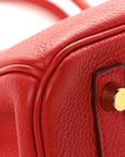 Togo Birkin 30 Rouge Tomate