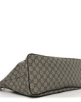 Soft GG Supreme Monogram Courrier Medium Crossbody Tote Beige New Acero