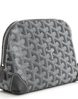 Goyardine Vendome Toiletry Pouch Grey