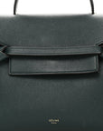 Grained Calfskin Micro Belt Bag Amazone