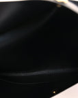 Calfksin Slim Belt Bag Black