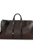 Monogram Macassar Keepall Bandouliere 55