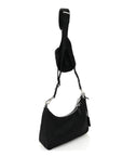 Re-Nylon Saffiano Re-Edition 2005 Shoulder Bag Black