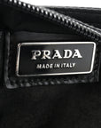 Nylon Vela Flat Messenger Bag Black