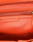 Smooth Calfskin Mini Luggage Orange