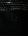 Caviar CC Flap Shoulder Bag Black