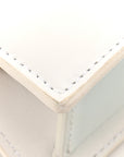Smooth Calfskin Le Chiquito White