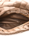 Nappa Intrecciato Mini Jodie Dark Taupe