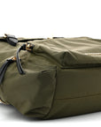 Nylon Large Rucksack Backpack Canvas Green