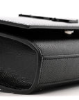 Grain De Poudre Monogram Kate Belt Bag Black