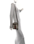 X BLNCG BB Supreme Monogram Web Mini Ophidia Messenger Beige New Acero