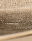 Grained Calfskin Micro Belt Bag Light Taupe